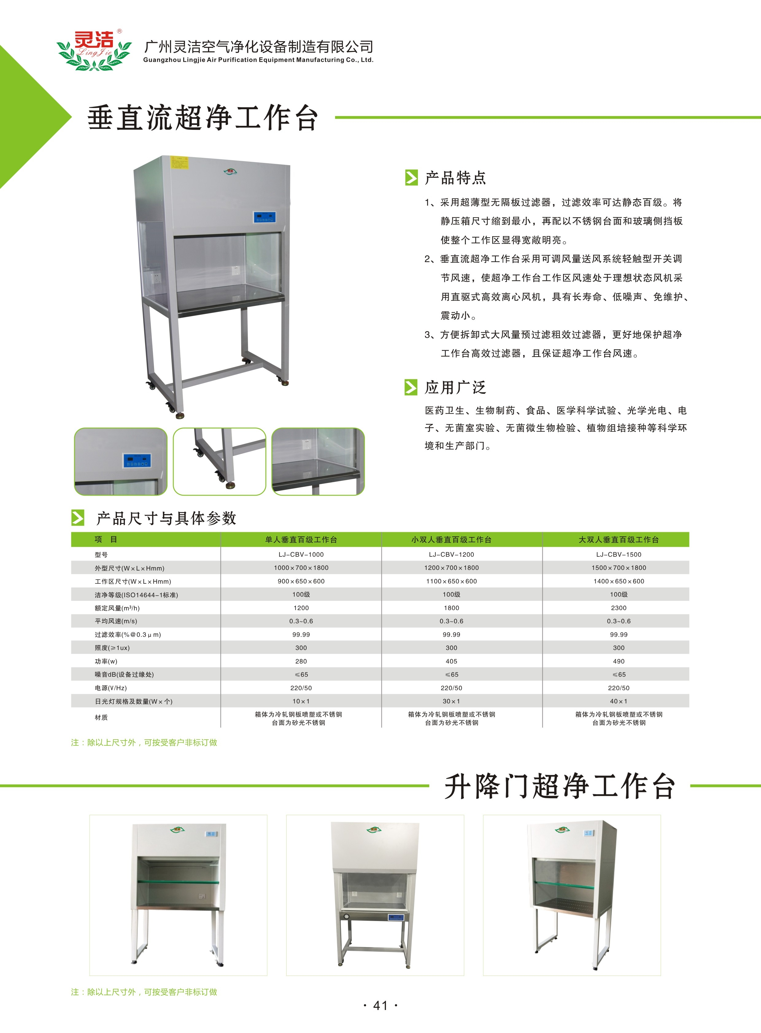 東莞潔凈工作臺(tái)